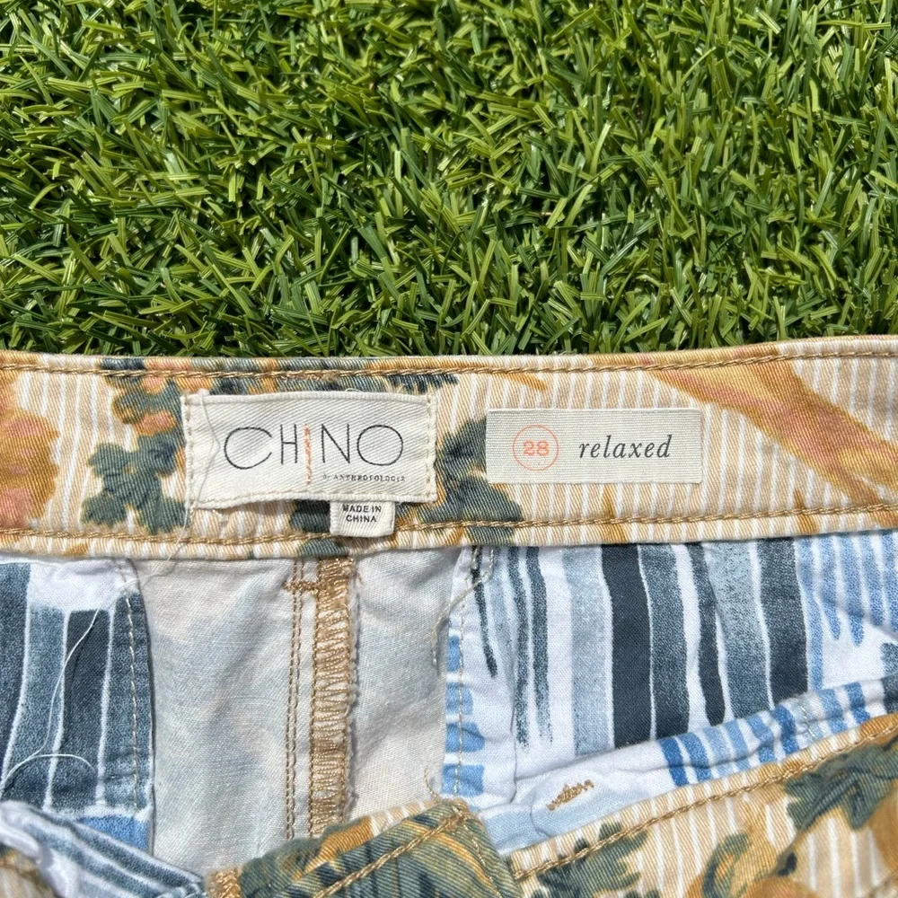 Anthro Pattern & Striped Pants - Picture 4 of 4